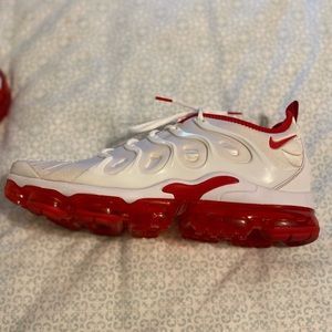 Nike Air VaporMax Plus White University Red 2021